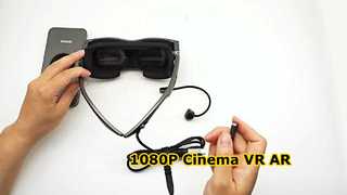ENMESI V60 VR/AR Lunettes 1080P Cinéma
