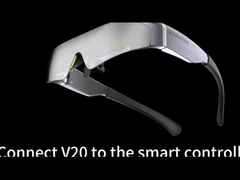 2000 Nits OLED HDMI 200 pouces AR lunettes intelligentes Résolution 1920x1080