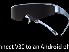 ENMESI V30 AR lunettes intelligentes Interface USB-C 1920 * 1080 Résolution lunettes 3D