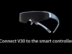 ENMESI V30 1920 * 1080 * 2 OLED Birdbath AR lunettes intelligentes avec réglage du dioptère