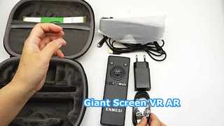 ENMESI V20 3D VR/AR Lunettes 1080P Écran Géant