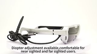 Lunettes intelligentes 3000NITS avec appareil photo 16MP