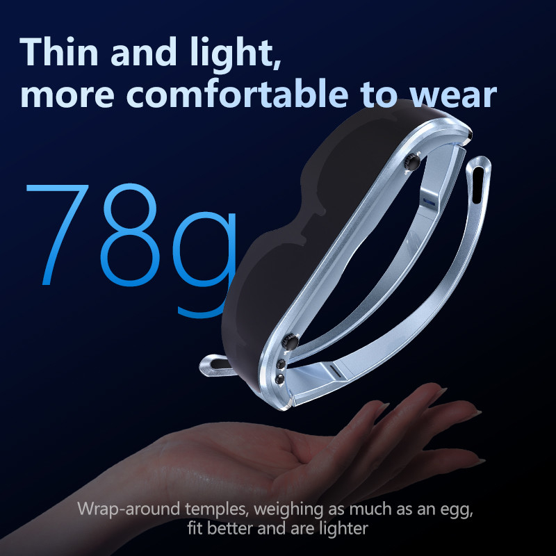 ENMESI V30 USB type C AR lunettes intelligentes 1920 * 1080 AR Dioptre à affichage monté sur la tête