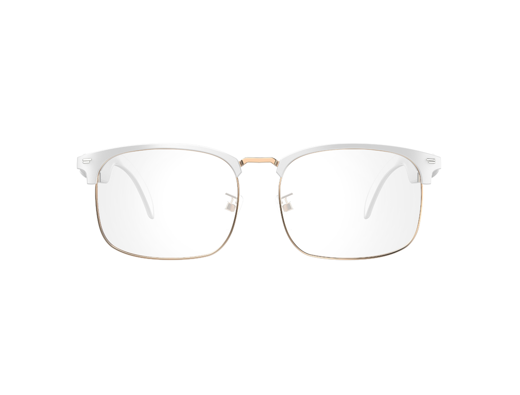 6 heures Bluetooth 5.3 Ultra-légère lunettes sans fil intelligentes pour les appels