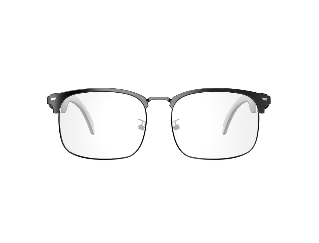 Cadre métallique BT 5.3 appel 5 heures lunettes Bluetooth intelligentes avec prise de vue à distance