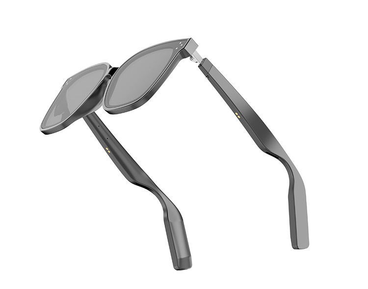 Portable Bluetooth 5.3 lunettes de soleil avec 110mAh * 2 batterie et 8-10 heures de veille