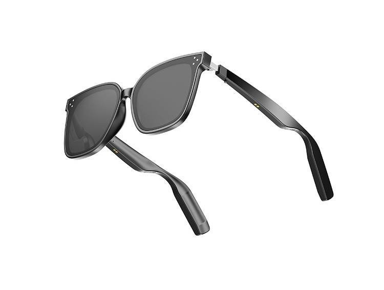 110mAh*2 Capacité BT 5.3 Version Lunettes de soleil Bluetooth intelligentes Parfaites pour 8 à 10 heures d'écoute de musique en conduisant