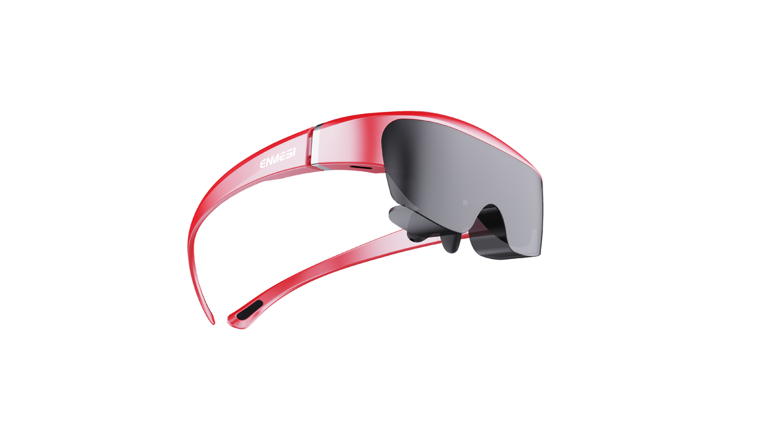 ENMESI V50 lunettes intelligentes AR/VR OLED 3000 Nits 1080P Affichage monté sur la tête avec USB-C