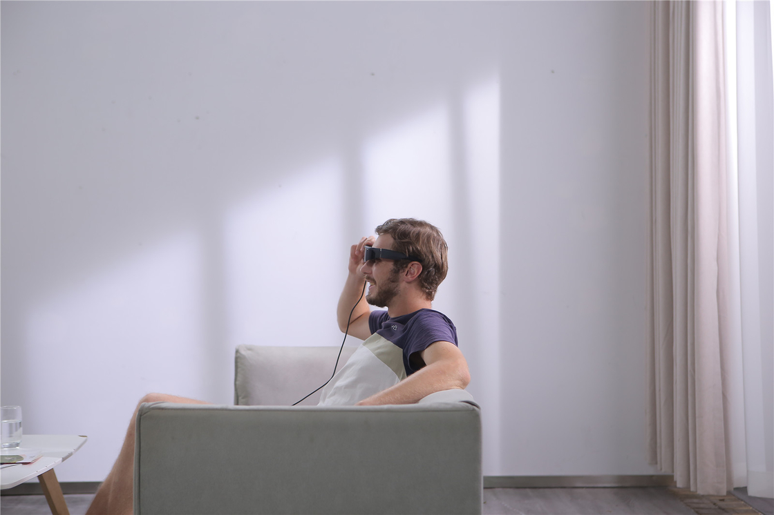 ENMESI V30 43 degrés Interface USB-C et HDMI VR lunettes intelligentes pour visualiser la vidéo 3D
