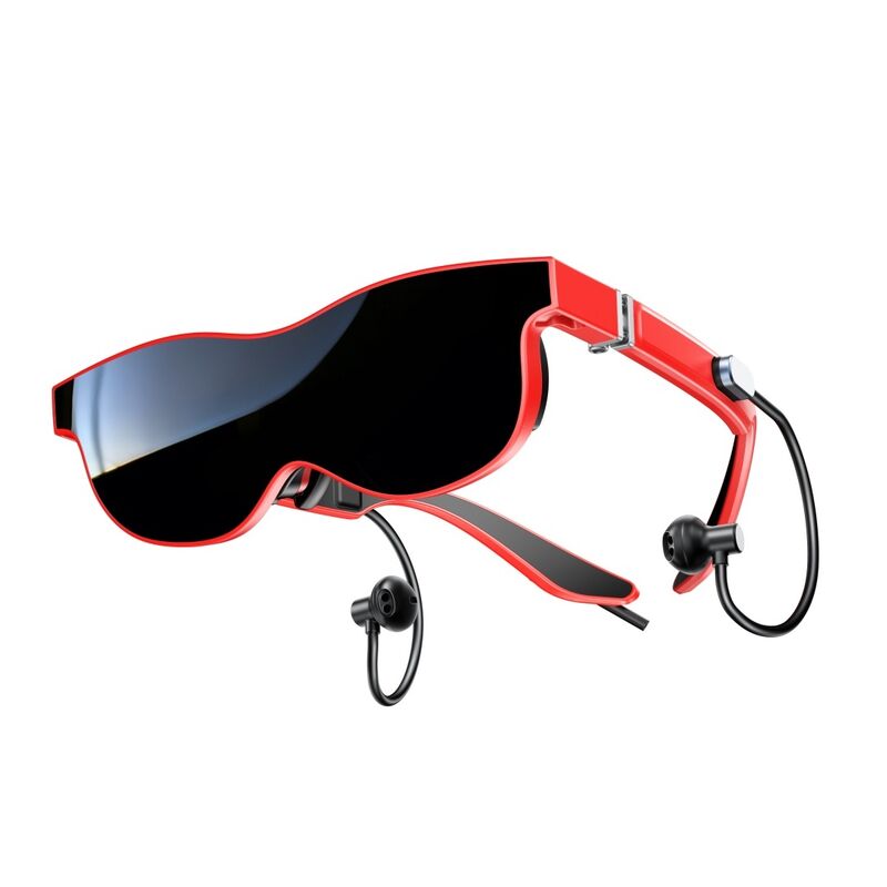 Pancake LCD VR Smart Glasses avec une résolution de 1920x1080 70 ° FOV et un écran monté sur la tête avec connectivité USB-C