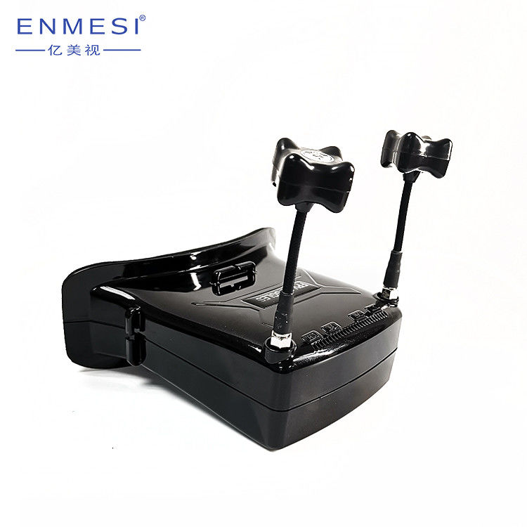 Les grandes lunettes de bourdon de pouce FPV de l'affichage à cristaux liquides 2,7 de degré conjuguent mode rond de Rod Antenna rf pour le bourdon de course