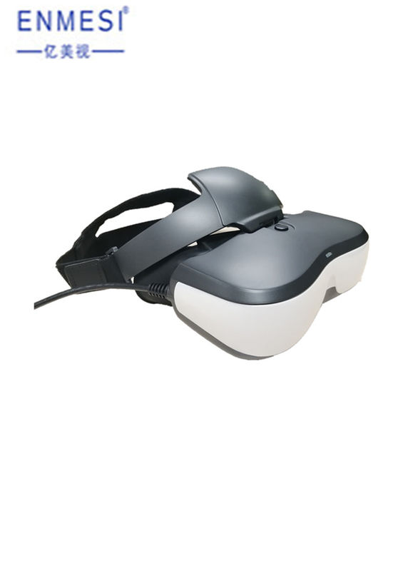 Head Mounted Display portatif HDMI a entré le grand casque 3D VR de champ de vision de TFT LCD