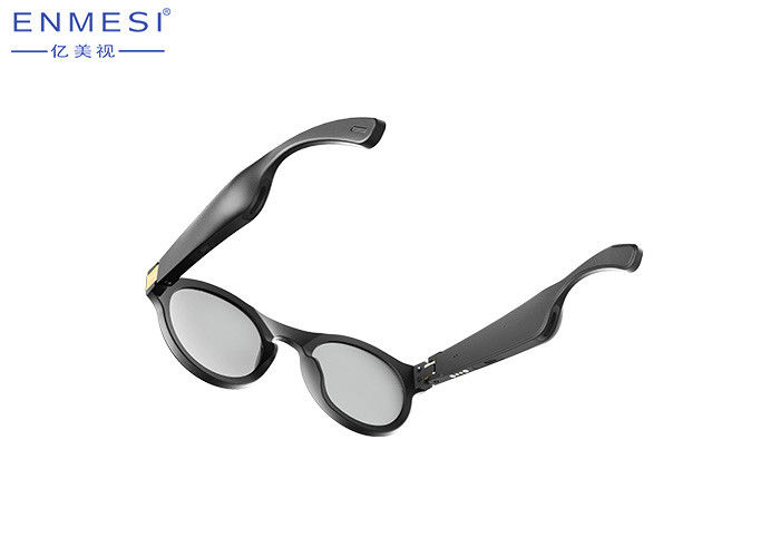 Verres futés stéréo Bluetooth de l'AR de doubles haut-parleurs 5,0 IPX4 imperméables pour la montre TV