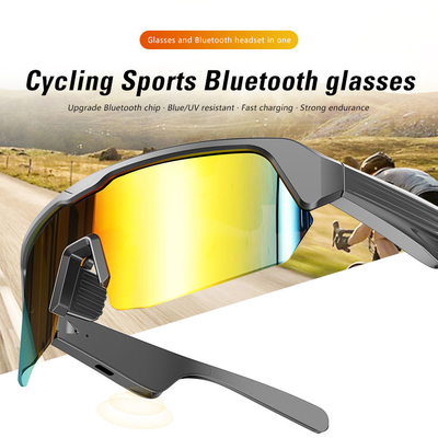 Lunettes de conduite Bluetooth intelligentes BT 5.3 Version HD Appel 4-5 heures Durée de vie de la batterie pour les jeux / vélo / conduite / course / pêche