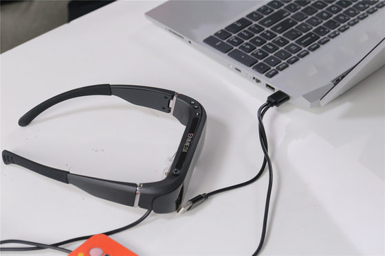 1080 P HDMI et USB C 43 degrés lunettes 3D VR pour regarder des films et des jeux