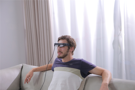 HMD de réalité virtuelle 3D à 43 degrés avec WIFI et Bluetooth