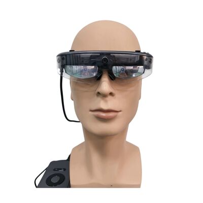 Lunettes intelligentes AR OLED 1080P avec champ de vision de 43° et luminosité de 3000 nits pour une expérience de réalité augmentée immersive