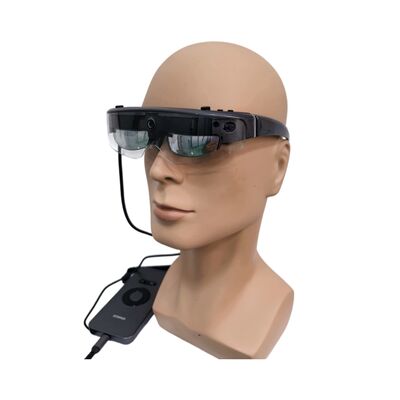 Lunettes intelligentes ENMESI 1080P OLED AR avec caméra 13 MP et luminosité 3000 nits
