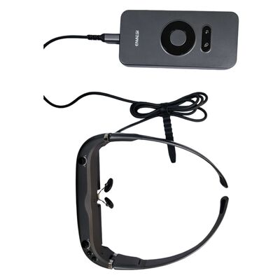 ENMESI 1920*1080 Résolution 43° FOV AR lunettes intelligentes avec caméra 13 MP et réglage de dioptre