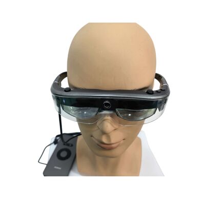 3000nits Lumière 1920*1080 Résolution lunettes intelligentes AR avec caméra 13MP et connectivité USB-C