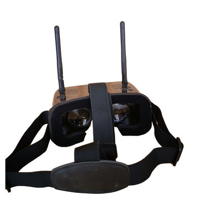 Mini écran de 2 pouces 120 degrés FOV FPV lunettes avec un récepteur 48CH et une batterie de 1000mAh