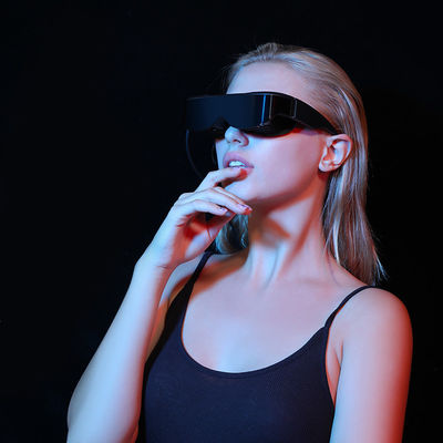 Verres visuels mobiles LCOS du champ de vision 3D du cinéma 68mm IPD 40° en verre de VR