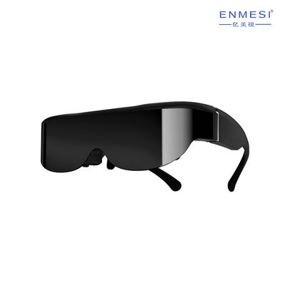 le champ de vision Head Mounted Display LCOS USB C en verre 40° de la réalité virtuelle 3D a entré les verres futés