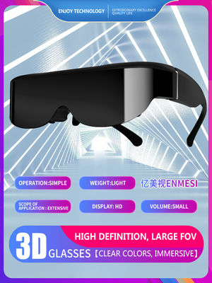 Verres visuels futés en verre 1280*720 1.7W 4000mAh 3D de l'écran VR de HMD